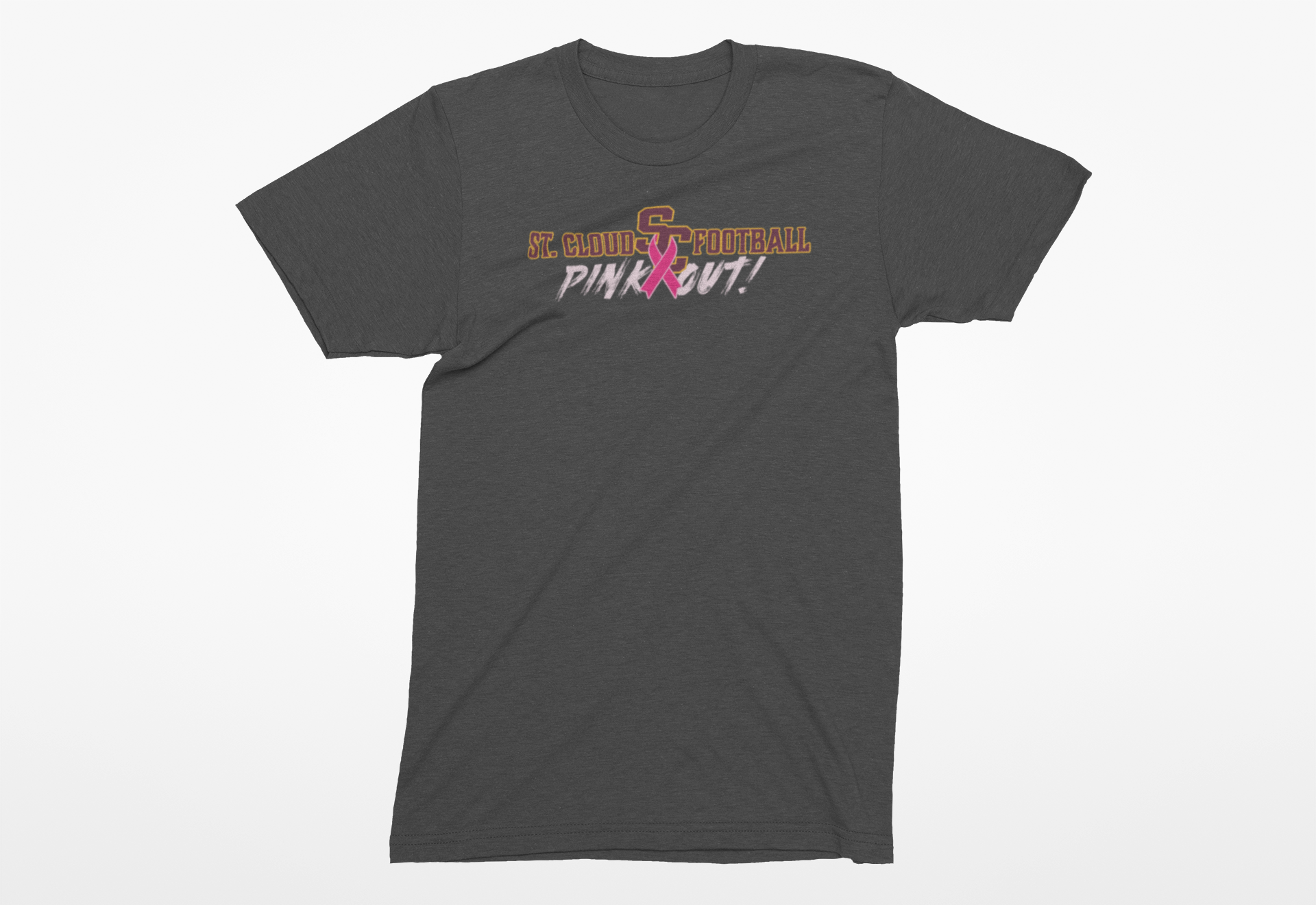 Classic Bulldogs Football Pink Out Shirt